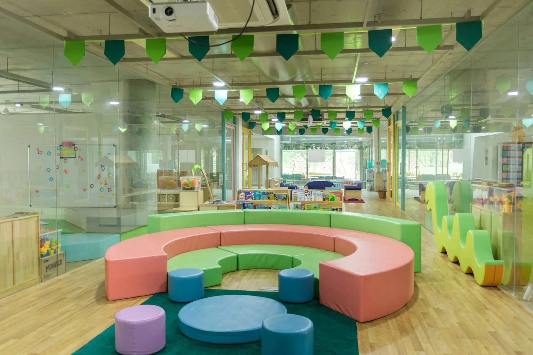 Soft-play zone