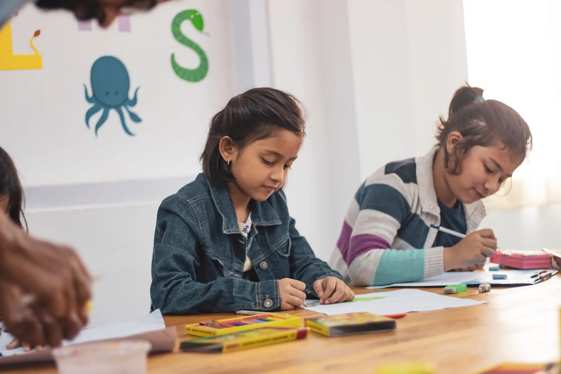 Senior KG – children aged 4.5 to 5.5 years